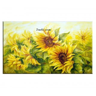 Pictura pe numere - " CamP de floarea-soarelui"" Camp de floarea-soarelui"