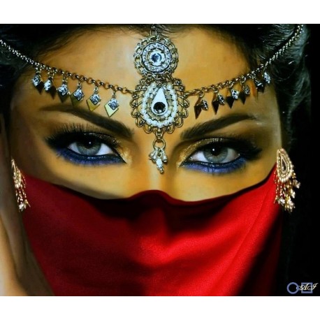 Goblen de diamante - ochii irezistibili arabe