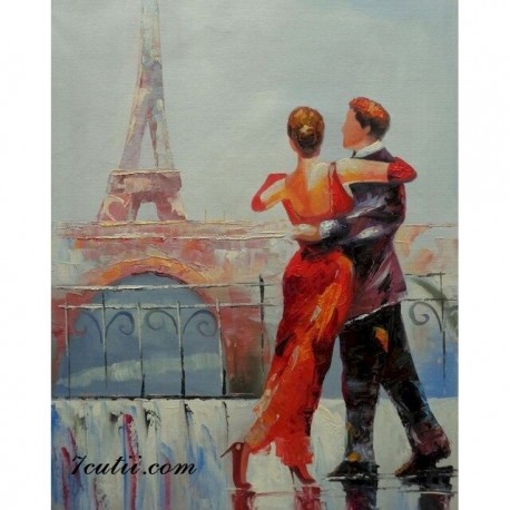 Pictura pe numere - Dansul nostru la Paris