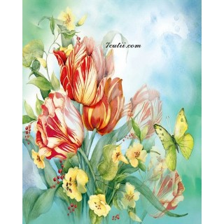 Pictura pe numere - Flori de primаvarа delicate