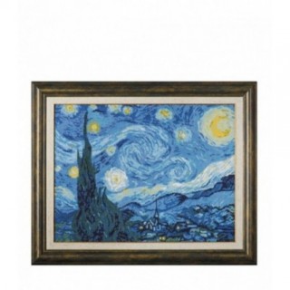 Set Goblen - Noapte instelata - dupa pictura lui Vincet van Gogh. Punct mare