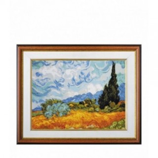 Set Goblen - Chiparosi - dupa pictura lui Vincent van Gogh. Punct mare