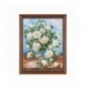 Goblen Trandafiri albi - dupa pictura lui Albert Williams. Cusatura goblenului 1:4