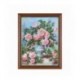 Goblen Trandafiri roz - dupa pictura lui Albert Williams. Cusatura goblenului 1:1