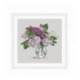 Set Goblen - Buchet de liliac - fundal fara cusut, fire DMC, Punct mare, panama neconturata