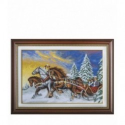 Set Goblen - Sanie trasa de trei cai - pictor Radina Miroslavova. Punct mare