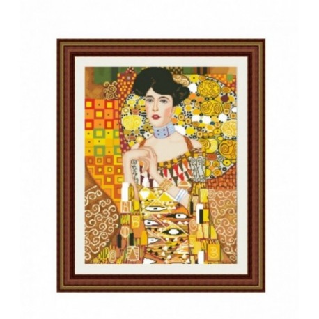 Set Goblen - Portretul lui Adele Bloch - Gustav Klimt. Punct mare