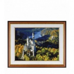 Set Goblen - Castelul Neuschwanstein - fire DMC. Punct mic