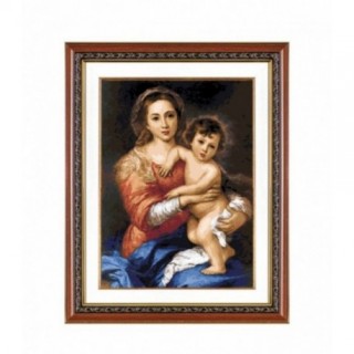 Set Goblen - Madonna si Copilul- dupa un tablou de B.Murillo,Punct mic