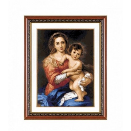 Set Goblen - Madonna si Copilul- dupa un tablou de B.Murillo,Punct mic