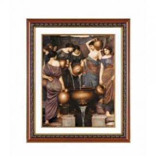 Set Goblen - Danaides- dupa tabloul pictorului John Waterhouse, Punct in cruce, Ariadna 18K