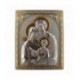 Icoana Argint Sfanta Familie cu detalii in auriu 33х41 cm.