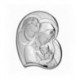 Icoana Argint Sfanta Familie 24х47 cm ( cu forma de inima)