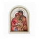 Icoana Argint - Sfanta Familie 7x9cm