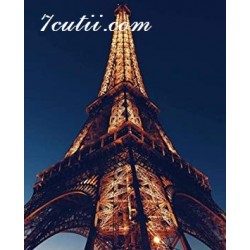 Pictura pe numere - Noaptea si farmecul Turnului Eiffel