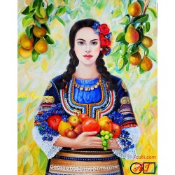 Goblen de diamante - Bogatie de toamna dupa tablou de Aneta Stoyanova