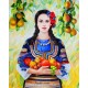 Pictura pe numere - Bulgaroaica cu fructele