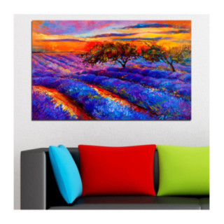 Tablou canvas - Campul cu lavanda