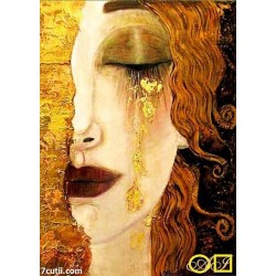 Goblen de diamante - Lacrimi de aur - dupa pictura lui Gustav Klimt