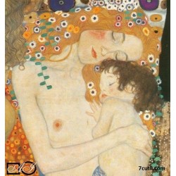 Goblen de diamante - Somn usor (Gustav Klimt)