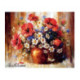 Pictura pe numere - Vaza maro cu flori de vara si buna dispozitie