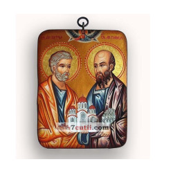 Icoana MDF - Sfantii Apostoli Petru si Pavel