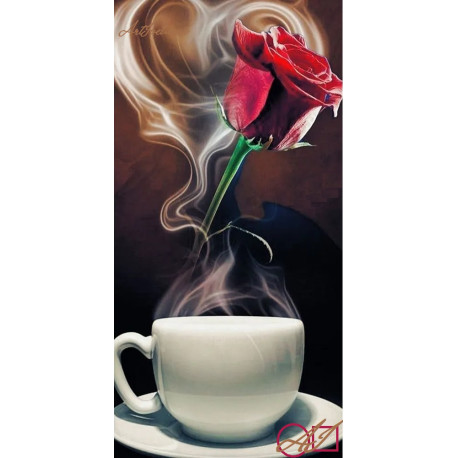 Goblen de diamante - Cafea amara si aroma de trandafiri