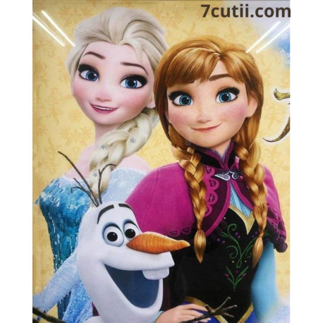 Pictura pe numere - Elsa, Anna și Olaf