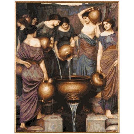 Set Goblen - Danaides –dupa tabloul pictorului John Waterhouse, Punct mic