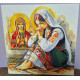 Pictura pe numere - Rugaciune inaintea icoanei 40х40 сm.
