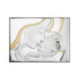 Icoana Argint - Mama si copil 30.5х22 cm