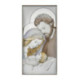 Icoana Argint - Sfanta Familie cu pruncul 17х33 cm
