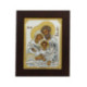 Icoana Argint - Sfanta Familie cu fiul Iisus 11.5х14.5 cm