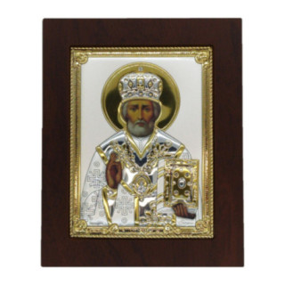 Icoana Argint - Sfantul Nicolae