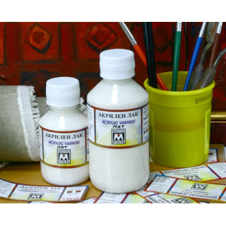 Lac finisare pentru picturi acrilice 20ml.