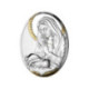 Icoana Argint - Rugaciunea Preasfintei Maria 25х33.5 cm