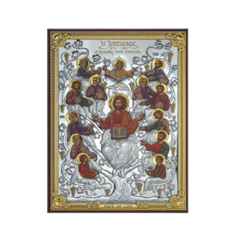 Icoana Argint - Pomul vietii 19х26 cm