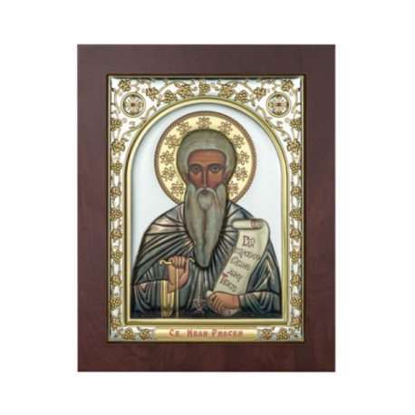 Icoana Argint - Sfantul Ivan de Rila 15х20 cm