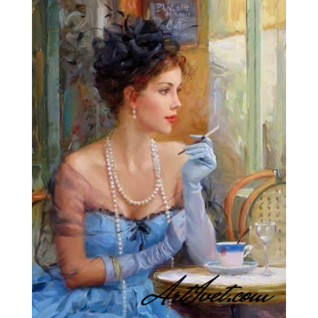 Pictura pe numere - Eleganta si ingandurata
