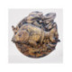Sculptura in lemn - Crap in lac
