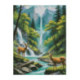 Set Goblen - Cerbi langa cascada