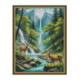 Set Goblen - Cerbi langa cascada