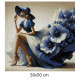 Goblen de diamante - Regina macilor albastri