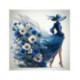 Pictura pe numere - Eleganta si maci 40х40 сm
