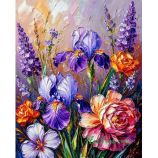 Pictura pe numere - Farmec colorat