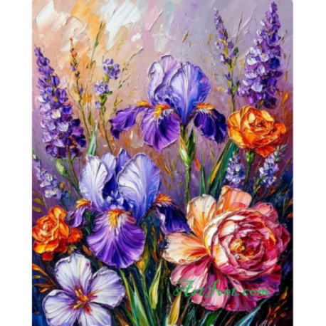 Pictura pe numere - Farmec colorat