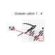 Set Goblen - Pui si flori 2, fire DMC. Punct mare