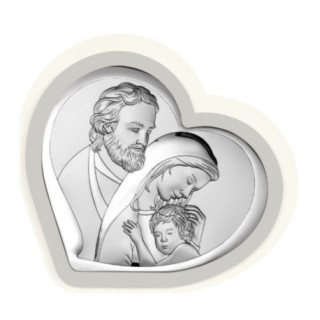Icoana Argint - Sfanta Familie 13 х 14 cm