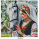 Goblen de diamante - Ioana - flori de primavara