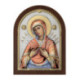 Icoana Argint - Maica Domnului cu 7 sageti 16.5 х 21.5 cm